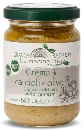 Creme aperitiv - Crema BIO din anghinare si masline La Macina Bio