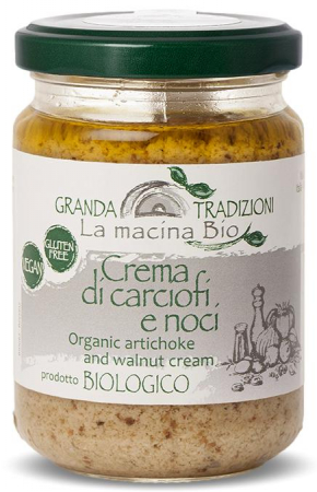Creme aperitiv - Crema BIO din anghinare si nuci La Macina Bio
