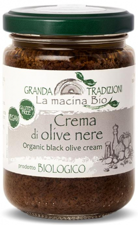 Creme aperitiv - Crema BIO din masline negre La Macina Bio