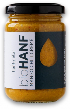 Lichidari - Crema BIO gourmet din canepa cu mango si chili Hanf & Natur