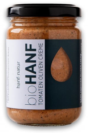 Lichidari - Crema BIO gourmet din canepa cu rosii si masline Hanf & Natur