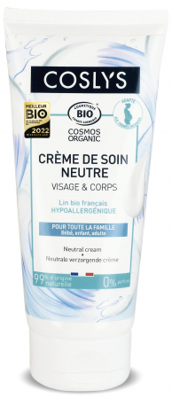 Gomaj, crema si lapte de corp - Crema BIO ten, maini si corp pentru toata familia, cu extract de in   Coslys