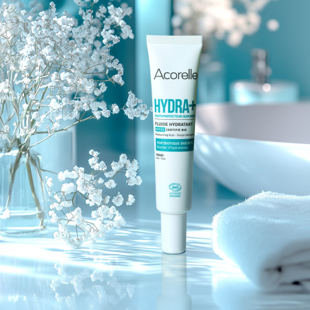 Crema hidratanta BIO protectie solara pentru fata SPF20, cu filtru mineral 100% natural Acorelle [2]