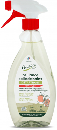 Detergenti pentru baie - Detartrant(anticalcar) BIO si degresant pentru baie, parfum portocale Etamine
