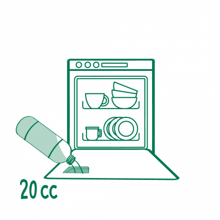 Detergent botanic pentru masina de spalat vase Tree [2]