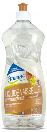 Lichidari - Detergent BIO hipoalergenic pentru vase, parfum migdale Etamine