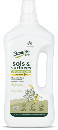 Detergenti podele si suprafete - Detergent BIO pentru podele si suprafete, parfum verbina Etamine