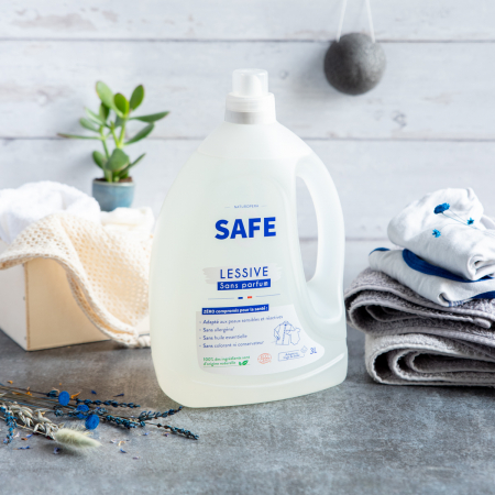 Detergent BIO pentru rufe, fara parfum, fara alergeni(format mare) Safe [1]