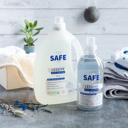 Detergent BIO pentru rufe, fara parfum, fara alergeni(format mare) Safe [3]