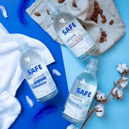 Detergent BIO pentru rufe, parfum migdale, fara alergeni Safe [3]