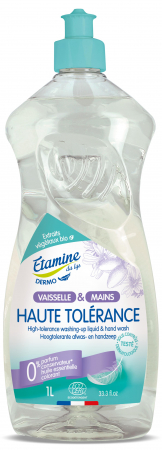 Detergent lichid pentru vase - Detergent BIO pentru vase si maini, toleranta ridicata piele, fara sapun Etamine