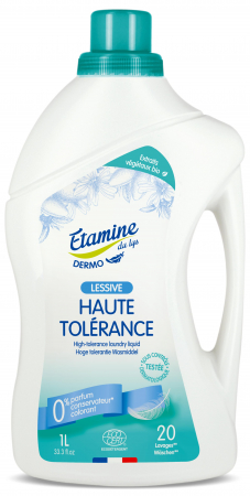 Intretinere casa - Detergent BIO rufe albe si colorate, toleranta ridicata piele, cu apa florala de nalba Etamine