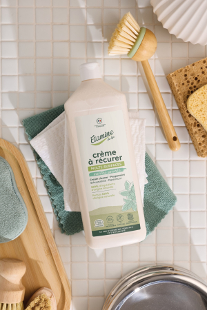 Detergent crema BIO pentru suprafete multiple, cu parfum de menta Etamine [1]