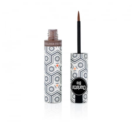 Eyeliner BIO Maro de inalta precizie, varf de pasla, cu aloe vera si extract magnolie Charlotte Bio [3]
