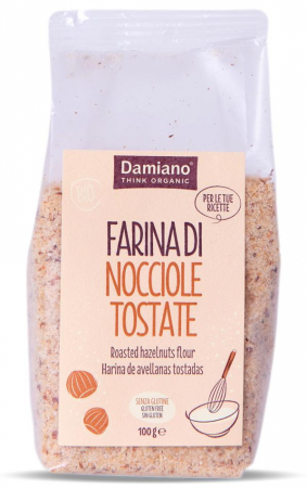Faina fara gluten - Faina BIO de alune de padure prajite Damiano