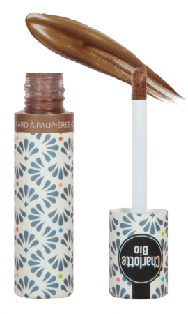 Fard pleoape - Fard BIO lichid pleoape Maroniu, cu ulei ricin, ceara carnauba si extract afine Charlotte Bio