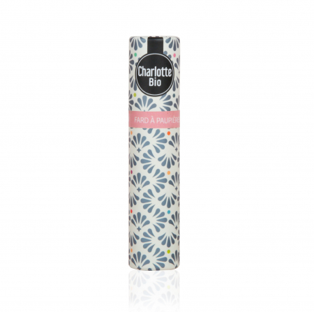 Fard BIO lichid pleoape Roz, cu ulei ricin, ceara carnauba si extract afine Charlotte Bio [4]