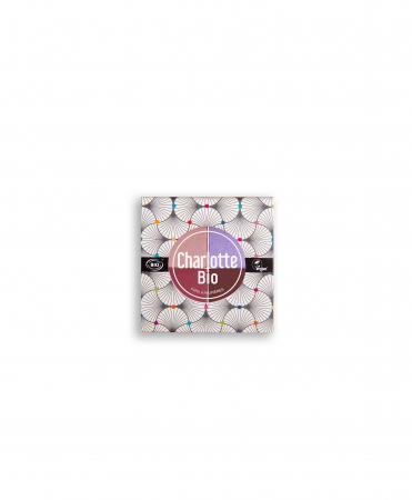 Fard BIO pleoape, paleta 4 culori Luxury, cu acid hialuronic si extract castravete Charlotte Bio [4]