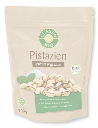 Lichidari - Fistic BIO in coaja prajit si sarat Clasen Bio