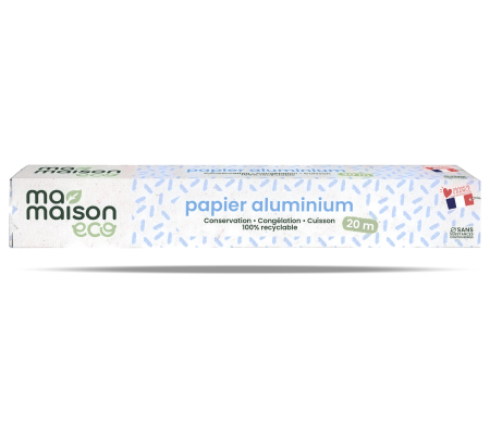 Accesorii pentru gatit - Folie aluminiu 20x29 cm, fara clor si fara toxine Ma Maison Eco