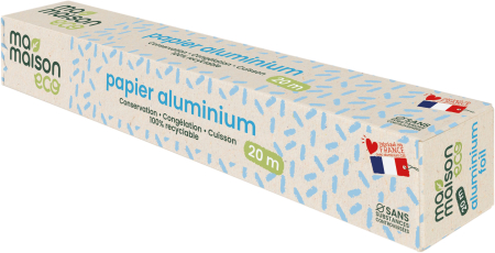 Folie aluminiu 20x29 cm, fara clor si fara toxine Ma Maison Eco [1]