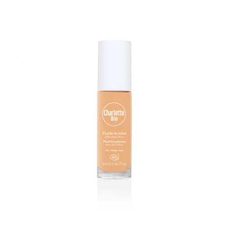 Fond de ten BIO fluid Beige Rose, cu aloe vera si extract scoarta magnolie Charlotte Bio [4]