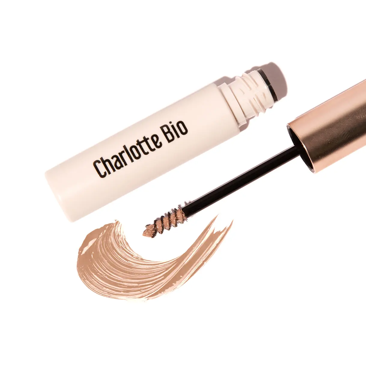 Gel BIO pentru sprancene blond, efect de lunga durata, cu ulei de ricin Charlotte Bio [1]