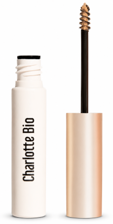 Gel sprancene - Gel BIO pentru sprancene blond, efect de lunga durata, cu ulei de ricin Charlotte Bio