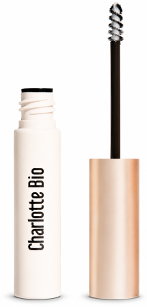 Gel sprancene - Gel BIO pentru sprancene transparent, efect de lunga durata, cu ulei de ricin Charlotte Bio