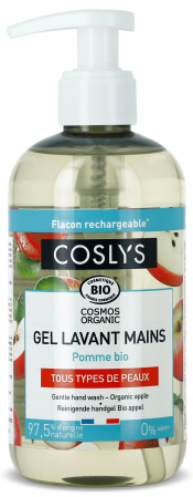 Sapun lichid pentru maini - Gel BIO spalare maini, fara sapun, cu extract de mere Coslys