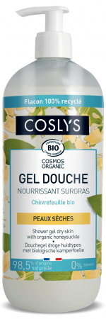 Cosmetice si ingrijire personala - Gel de dus BIO hranitor, ph neutru, cu caprifoi Coslys