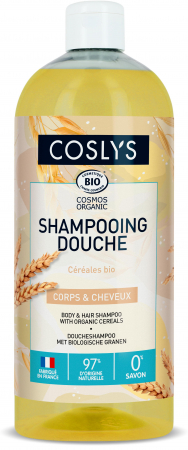 Gel de dus si sampon - Gel de dus si sampon BIO cu cereale(format maxi)  Coslys