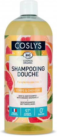Gel de dus si sampon - Gel de dus si sampon BIO cu grapefruit(format maxi)  Coslys