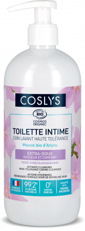 Geluri pentru igiena intima - Gel intim BIO toleranta ridicata, cu aloe vera si nalba Coslys