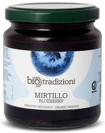 Gemuri fara zahar - Gem de afine BIO fara zahar Bio Tradizioni