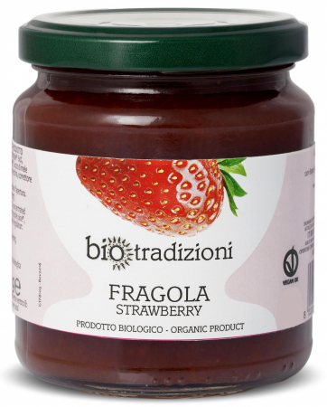 Gemuri fara zahar - Gem de capsuni BIO fara zahar Bio Tradizioni