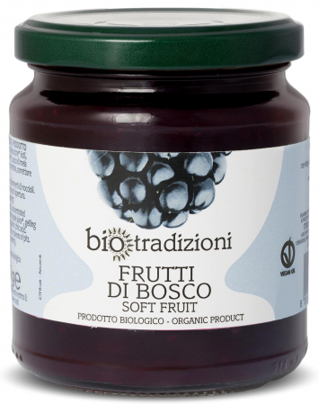 Gemuri fara zahar - Gem de fructe de padure BIO fara zahar Bio Tradizioni