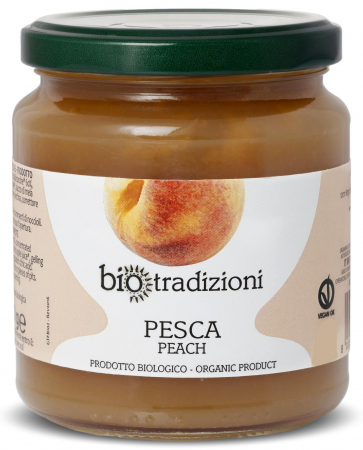 Gemuri fara zahar - Gem de piersici BIO fara zahar Bio Tradizioni