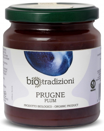 Gemuri fara zahar - Gem de prune BIO fara zahar Bio Tradizioni