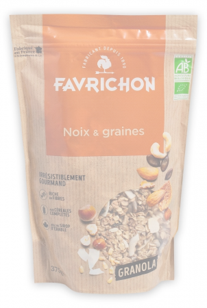 Lichidari - Granola BIO cu nuci si seminte Favrichon