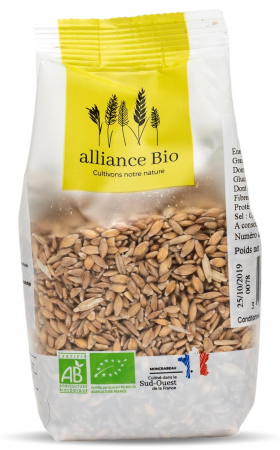 Cereale si legume uscate - Grau spelta BIO decorticat Alliance Bio