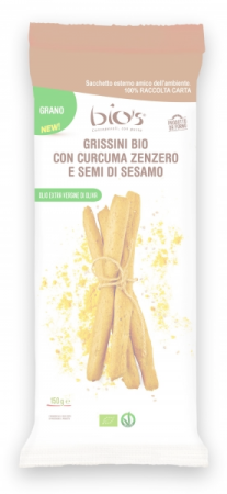 Lichidari - Grisine BIO cu ghimbir, seminte de susan si turmeric Bio's