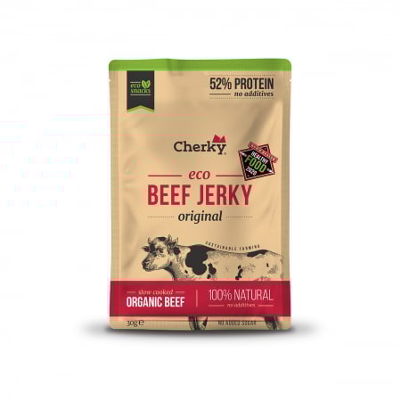 Gustare BIO din carne de vita(52% proteine) Cherky [2]