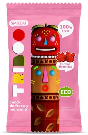 Lichidari - Gustare(snack) BIO din capsuni si mere Triboo Smileat