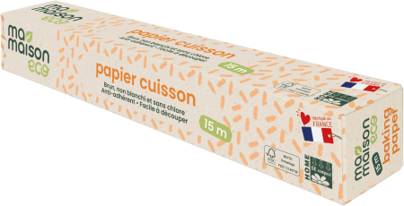 Hartie de copt maro 14x30 cm, fara clor si fara agenti de albire Ma Maison Eco [1]