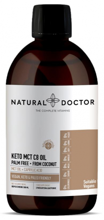 Pierdere in greutate - KETO MCT C8 OIL activarea procesului de ardere a grasimilor Natural Doctor