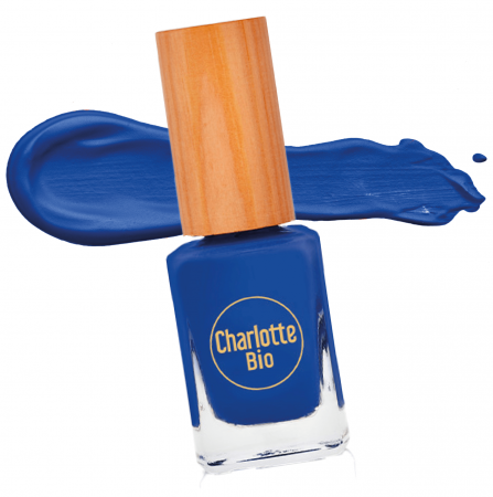 Lac unghii - Lac VEGAN unghii, acoperire perfecta si de lunga durata Bleu Azur Charlotte Bio