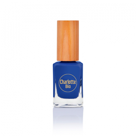 Lac VEGAN unghii, acoperire perfecta si de lunga durata Bleu Azur Charlotte Bio [3]