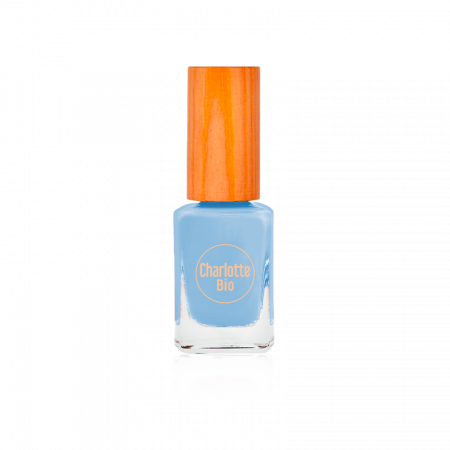 Lac VEGAN unghii, acoperire perfecta si de lunga durata Bleu Pastel Charlotte Bio [2]