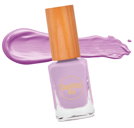 Lac unghii - Lac VEGAN unghii, acoperire perfecta si de lunga durata Lila Charlotte Bio
